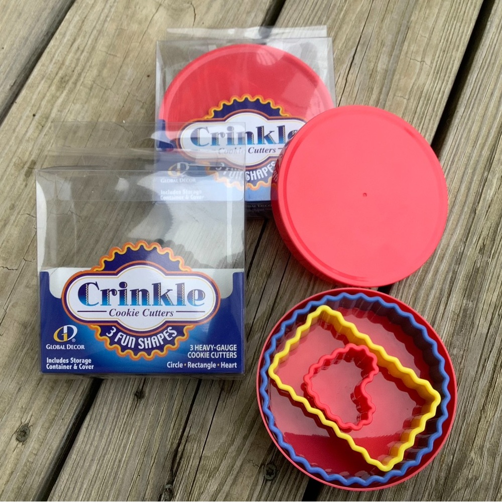 Crinkle Cookie Cutters (2 Sets)